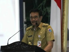 Djarot Saiful Hidayat Meresmikan 11 Gedung Sekolah Yang Baru Selesai Direnovasi