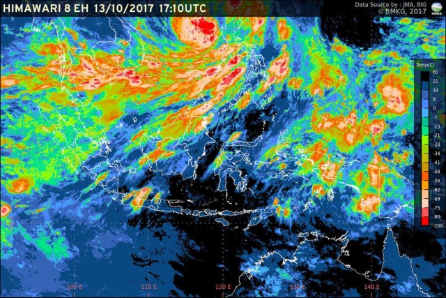 Perubahan Iklim Di Indonesia Bulan Oktober-November 2017