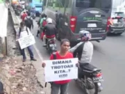 Pemprov DKI Jakarta Mencanangkan Program Trotoar Kita