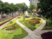 Pembangunan Taman Kota Jalan Kimia Menelan Biaya 421 Juta