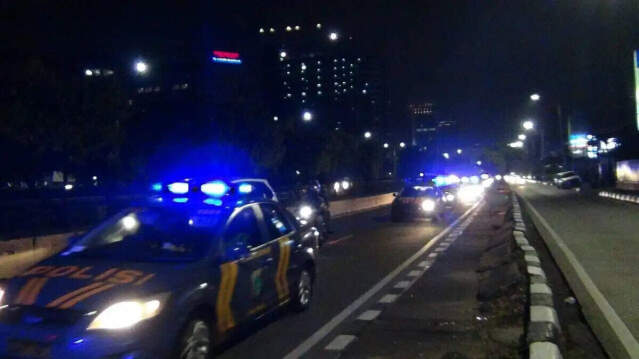Patroli 'Langit Biru' Jaga Kamtibmas Wilayah Hukum Polres Jakarta Barat