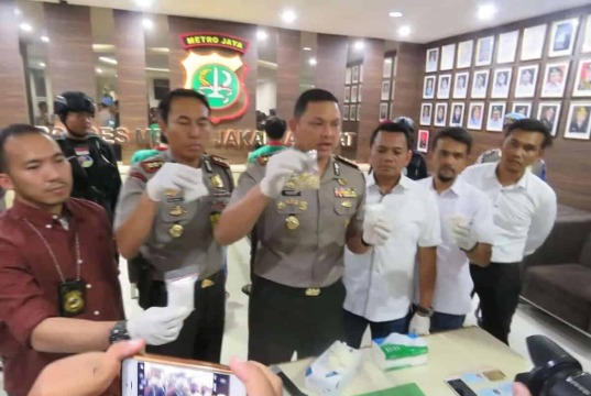 Polres Metro Jakarta Barat Ungkap Narkotika Jenis Baru
