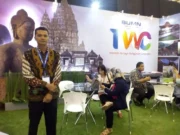 Keramaian Pengunjung di Garuda Travel Fair 2018 dan Booth BUMN PT TWC