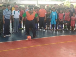 Walikota Jakarta Barat Buka Acara Final Futsal di Kalideres