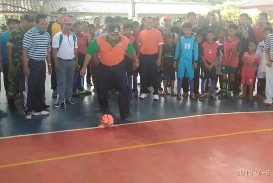 Walikota Jakarta Barat Buka Acara Final Futsal di Kalideres