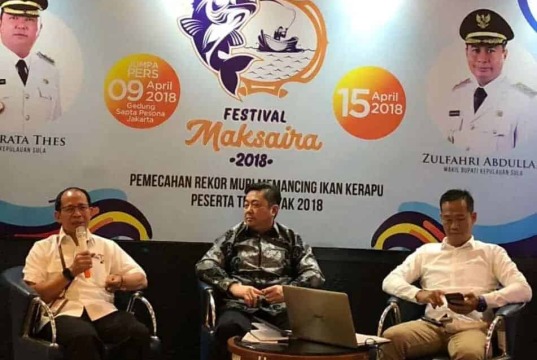 Festival Maksaira 2018, Catatkan Rekor MURI untuk Memancing Ikan Kerapu Terbanyak
