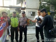 Binmas Kembangan Selatan Sampaikan Pesan Kamtibmas KepadaBuruh