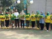 RPTRA Kelurahan Cengkareng Timur, Panen 69 kg Sayur Mayur