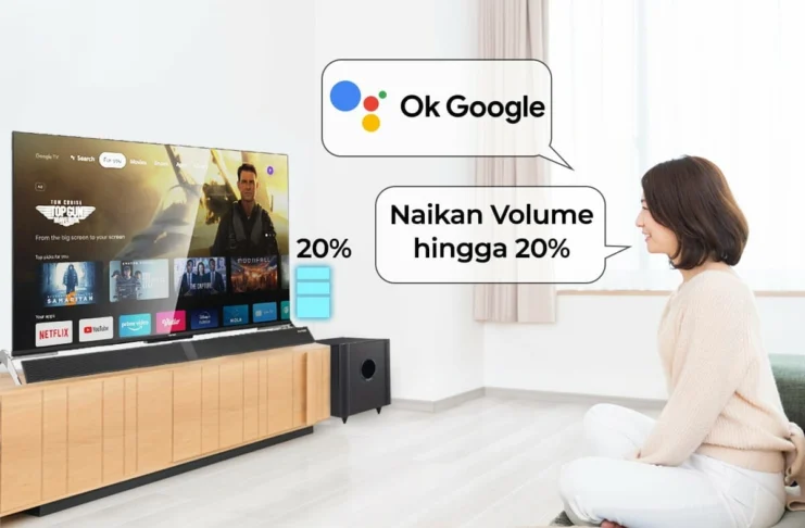 Smart TV dengan Sistem Operasi Google TV